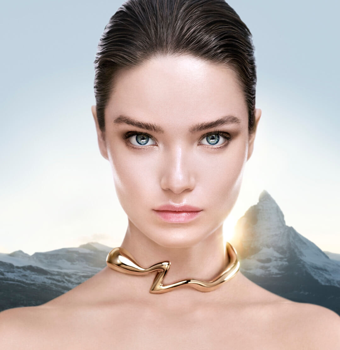 Avant-garde Skincare Model Image