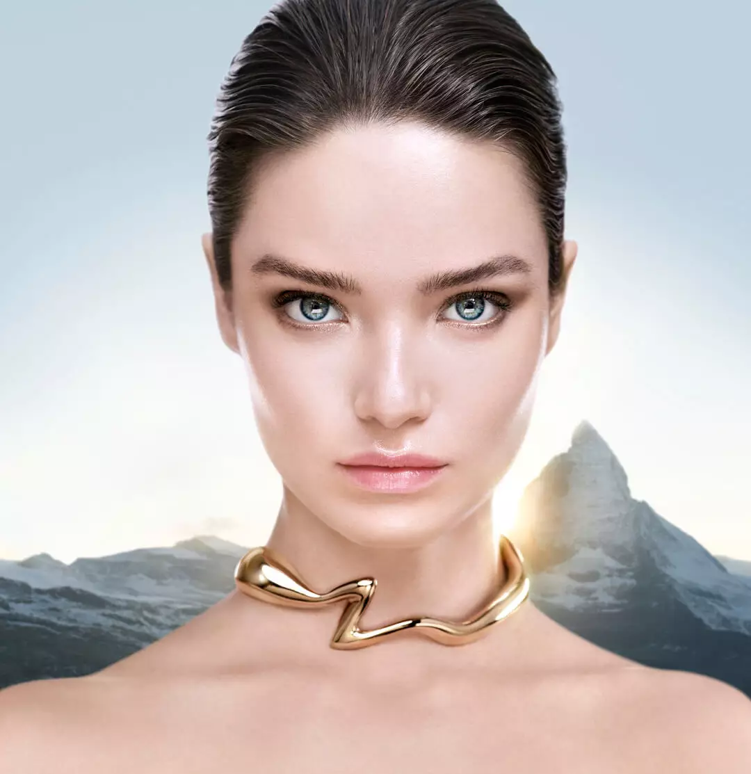 Avant-garde Skincare Model Image