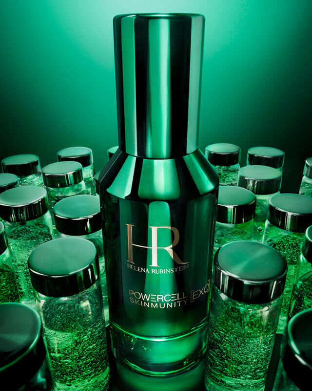 New [EXO]SAM™ technology serum powered by 1 billion Samphires and Vitamin CG to revive skin youth and cellular power.